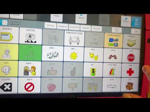 Accent with Unity Guide: Hiding or Unhiding Buttons Using Vocabulary Builder