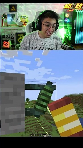 زیپ لاین در ماینکرفت !