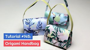 12K views · 55 reactions | Origami Handbag Tutorial Let’s do this when you have nothing to do at home! Challenge: ⭐️⭐️/5 More tutorial, subscribe Youtube: https://www.youtube.com/TheIdeaKing Tutorial post: https://bit.ly/origami-handbag | The Idea King | Facebook