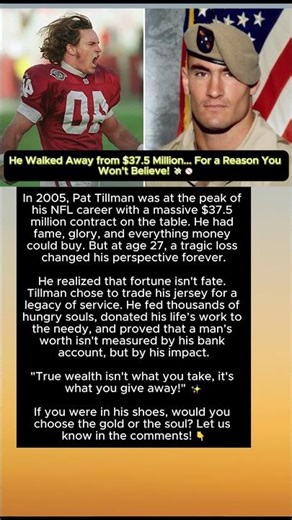 He Walked Away from $37.5 Million... For a Reason You Won’t Believe! 💸🚫