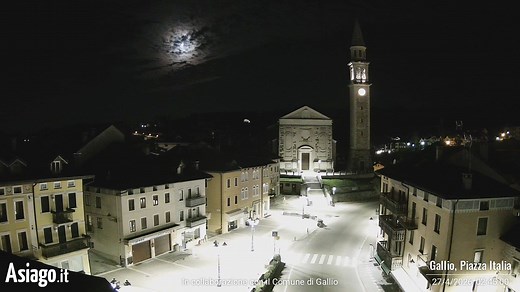 Webcam Live su Piazza Italia a Gallio
