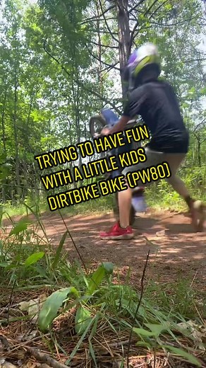 any tips on wheeling this thing !? 🤣 stock gearing but seems like bottom end winds out very slow VERY. #pw80💙 #pw80 #pw80yamaha #yamaha #darzrt #minibikes #minibike #minibikelife #minibikesoftiktok #minibiketiktok #foryou #fyp #foryoupage