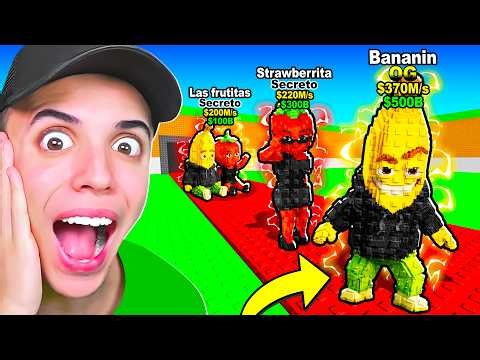 I got ALL the NEW BRAINROTS *FRUITS* in Steal a Brainrot!