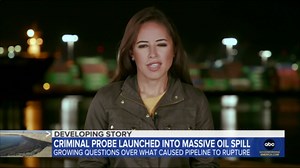 Criminal investigation launched after California oil spill