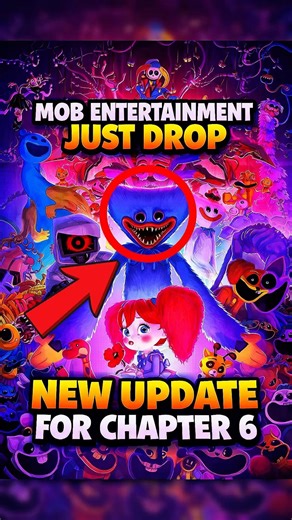😮 | Mob Entertainment Just Drop New Update for Poppy Playtime Chapter 6 #poppyplaytime