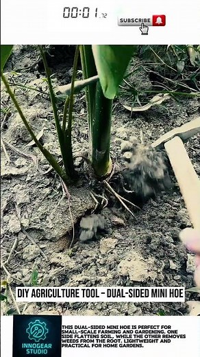 DIY Agriculture Tool – Dual Sided Mini Hoe