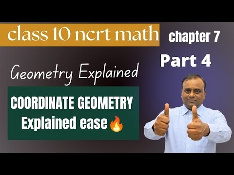 CBSE Board Class 10 Coordinate Geometry FULL Explanation in English ✅ BN Concept 🔥