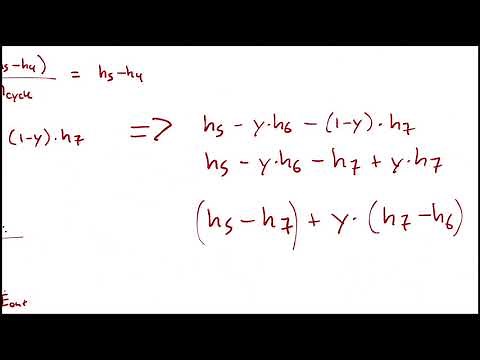 Example Problem - Rankine Cycle (3) - Open Feedwater Heater