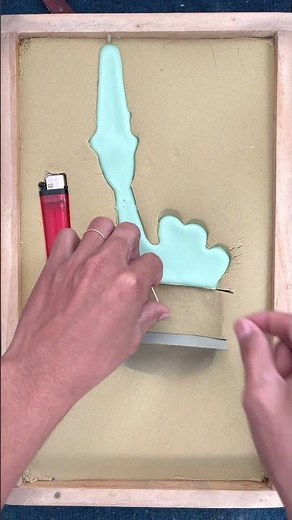 Brilliant DIY candle design idea 💚☝🏻❤️ #candle #shortvideo #diy #candlecraft