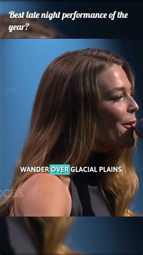 name a crazier first impression“Alaska” Maggie Rogers LIVE on The Late Show