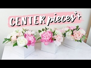 DIY Wedding Decor | Centerpieces