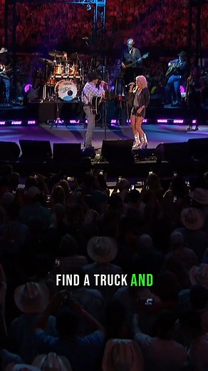 Find a truck and fire it up... 🛻 Miranda Lambert #CountryMusic #Run #GeorgeStrait #LiveMusic | George Strait