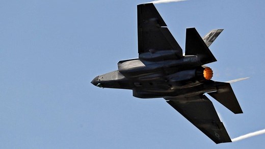 Navy reports race to rescue F35 stealth fighter jet from South China Sea