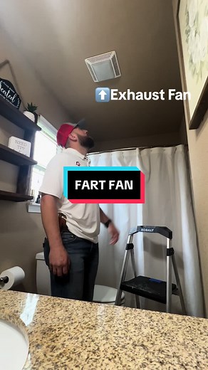 Check if your exhaust fan is working properly with this quick tutorial! 🔊💨 #DIY #HomeHacks