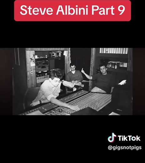 Steve Albini in Foo Fighters: Sonic Highways documentary episode 1 in Chicago #stevealbini #chicago #nirvana #foofighters #pixies #music #davegrohl #cdsoundsystem