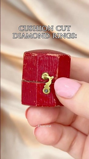 5 STUNNING Cushion Cut Diamond Engagement Rings. Which Ring is Your Favorite? #ring #proposal