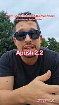 Unit 2.2 of APUSH: Different Colonial Motivations. Let's get into it.