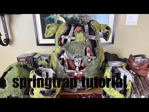 Springtrap body tutorial part 1