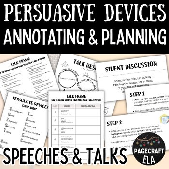 How to Write a Speech with Model, One-Pagers, Guided Annotation and Scaffolds