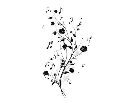 Music Note Flower PNG Clipart, 12x Wildflower Music Art Set, Printable Watercolor Art, Paper Crafts, JPG Digital Download, Transparent PNG - Etsy UK