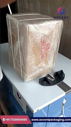 Semi Automatic Strapping Machine Reliable Packing Solution by Ascent Packaging Systems