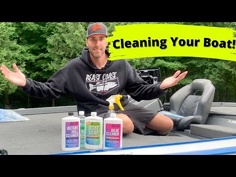 This is how I clean my Bass Boat!