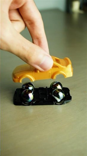3D Printed Drifting Marble Car #3dprinting #toys