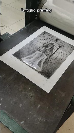 Intaglio printing 😎😎