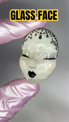 Is she a necklace or broach? 3D printing by @formlabs #pidgindoll #clearresin #3dprinting #jewelry