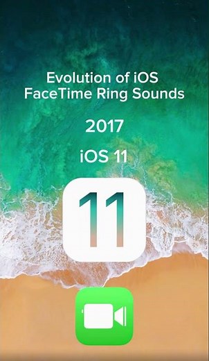 Evolution of iOS FaceTime Ring Sounds (iOS 27 Update) #ios #ios27 #iphone #facetime