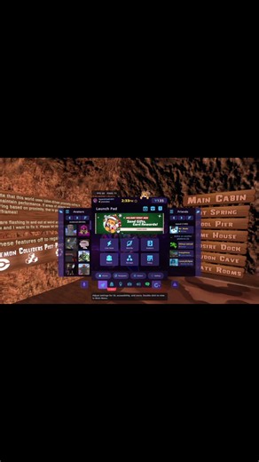 how to get vrchat christmas fireplace and avatar ribbon warp effect for cheap aka not 50$ #vrchat