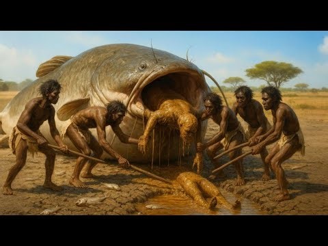 Life 1.7 Million Years Ago | The Ancient Catfish Attack — Survival of Early Humans