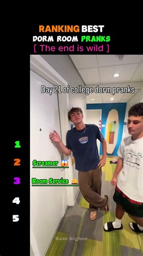 Ranking Best DormRoom Pranks😭💀 ( Part 3 )