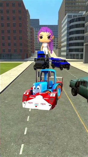 ALL SIZE THOMAS THE TANK ENGINE TRAIN CAR PLANE EVOLUTION vs RUMI KPOP DEMON HUNTERS BIG CITY Gmod