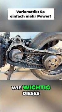 Scooter Tuning / The Easiest Trick for More Power and Acceleration / Shimming the Variator