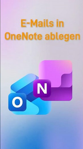‼️ Outlook E-Mail direkt in OneNote ablegen #onenote