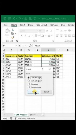 💻 Learn how to Insert & Delete Rows, Columns and Cells in Excel using smart shortcut keys