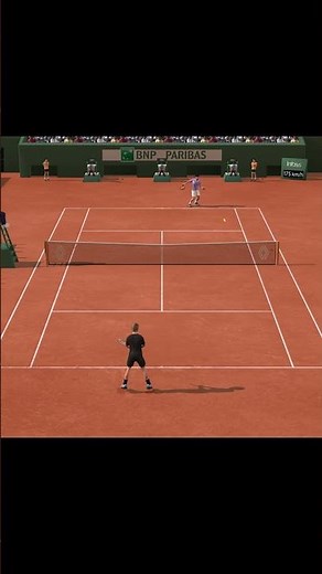 [Full Ace Tennis] Zverev Backhand Passing-shot Winner! 🙂‍↕️ #tennisgame #tennis #tennistime #gaming