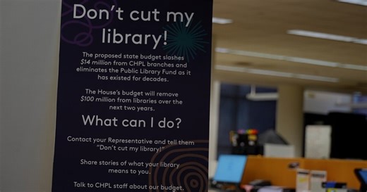 'Just a catastrophic cut' | CHPL pushes back on proposed budget cuts to Ohio's public library fund