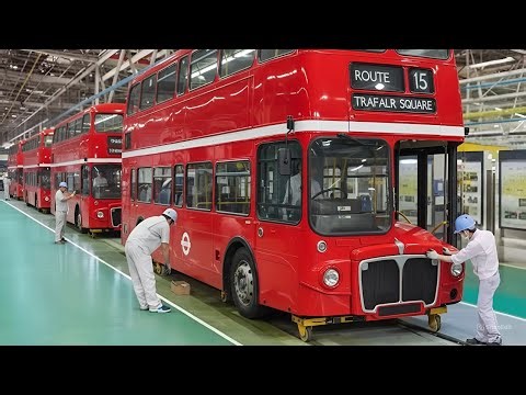 Inside the London Double-Decker Bus Factory | How It’s Built