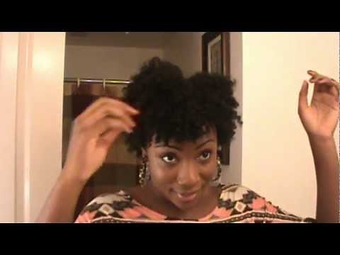 Defined Dry Twist Out Tutorial On Short Natural Hair