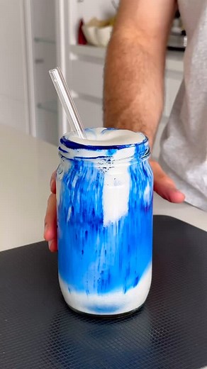 ☁️💙 BLUE MAJIK SMOOTHIE 💙☁️ // recipe details below 👇🏼 Coconut Cream: -in a bowl, combine 1 can of coconut cream with a tsp (or more) of maple syrup. Can swap for your sweetener of choice. -with a hand mixer or stand mixer (or whisk if you don’t have a mixer), whip coconut cream until thick. This may take a few minutes. Set in the fridge to cool. Hemp Milk: -prepare hemp milk by blending 1/4 cup of hemp seeds with 2 cups of filtered water Smoothie (blend the following): -1 frozen banana -1/2