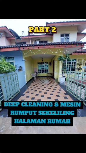 Deep Cleaning Halaman Rumah di Chendering