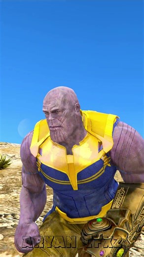 Super Heroes VS Thanos Climb Challenge