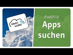 Apps auf dem iPad suchen (iPadOS 16 Tutorial)
