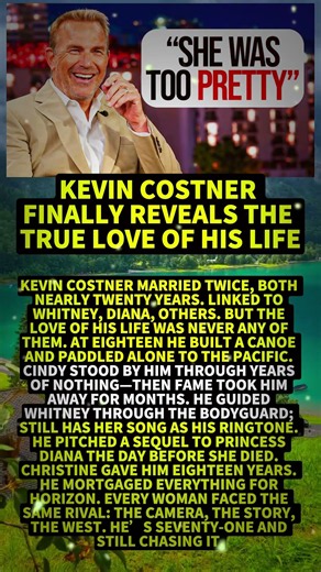 Kevin Costner FINALLY Reveals the True Love of His Life #Shorts #viral