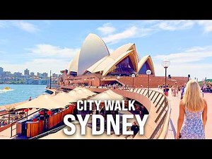 SYDNEY City Walk 2025 🇦🇺 Australia Walking Tours for Big TVs [4K/60fps]