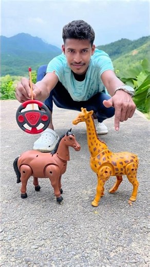 2 Kan Remote Control Giraffe 🆚 Horse Unboxing & Testing 🥹