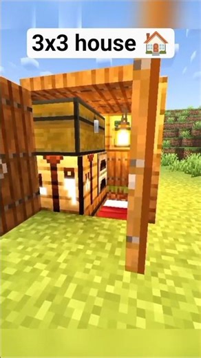 🪵 2x2 Aesthetic Mini House ✨🏡 | Cinematic Short 🎬 #minecraft #minecraftbuilding #cinematicshort #fyp