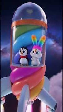Pipo the Penguin and the Magical Ice Cream Planet | MooMooTV | #shorts